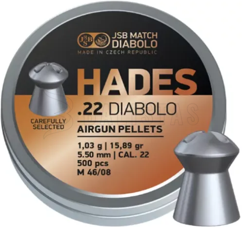 Diabolo JSB Hades 5,5mm 500db