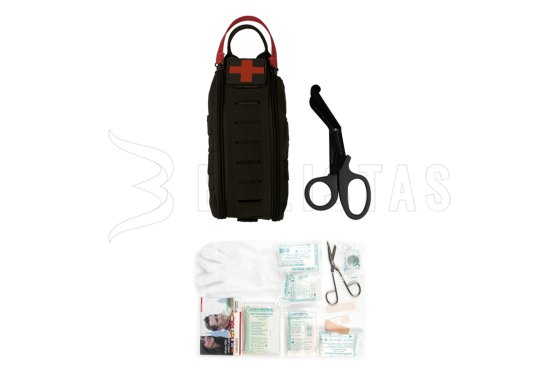 Elsősegélycsomag Mil-Tec IFAK Rapid Pack fekete