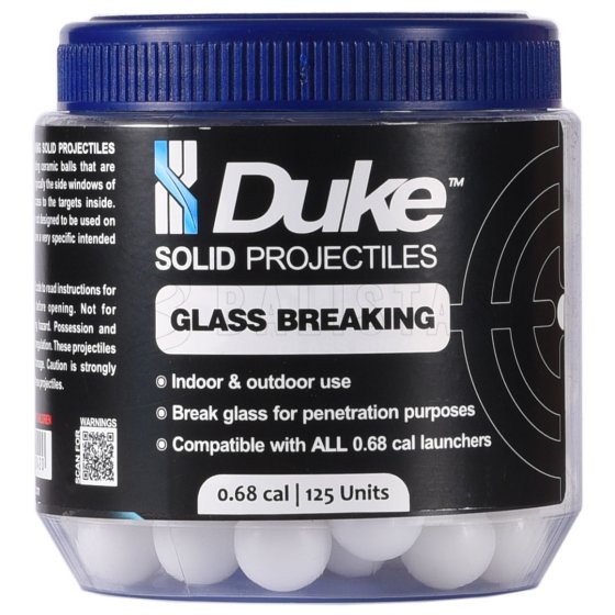 Golyók Duke Glass Breaking Solid Projectile .68 125 db