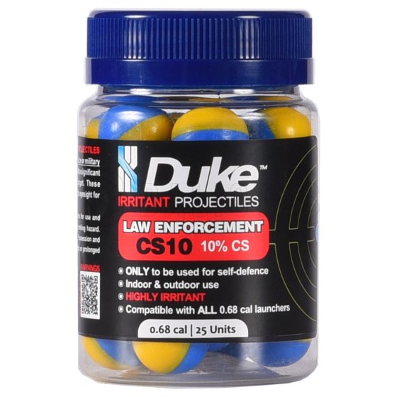 Golyók Duke CS10 Law Enforcement Irritant Projectile .68 25 db