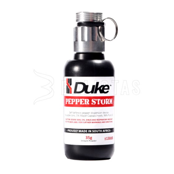 Paprikagáz-gránát Duke Pepper Storm készlet