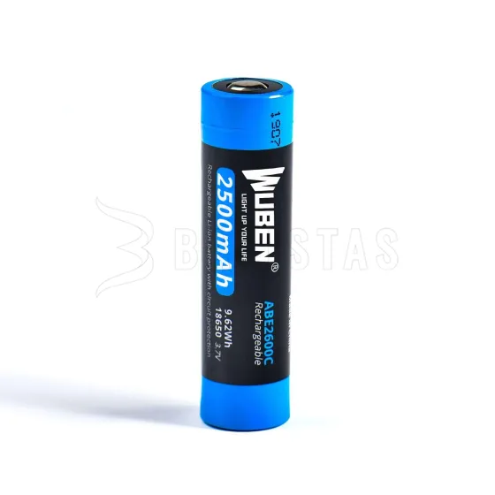 Akkumulátor Wuben 18650 ABE2600C 2500mAh