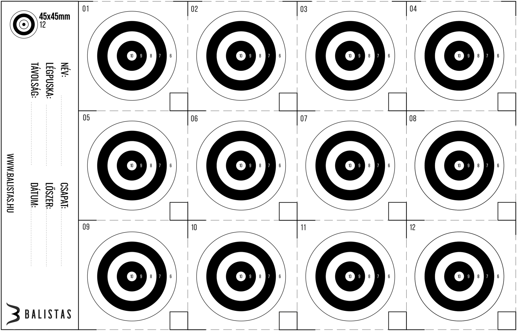 2026 Target HU 45x45